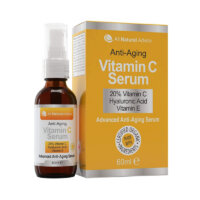 20% Vitamin C Serum – 60 ml / 2 oz Made in Canada – Certified Organic Ingredients + 11% Hyaluronic Acid + Vitamin E Moisturizer + Anti-Aging formulation, Excellent for Your Skin + Includes Pump & Dropper