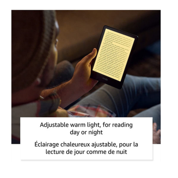 Kindle Paperwhite - Adjustable warm light