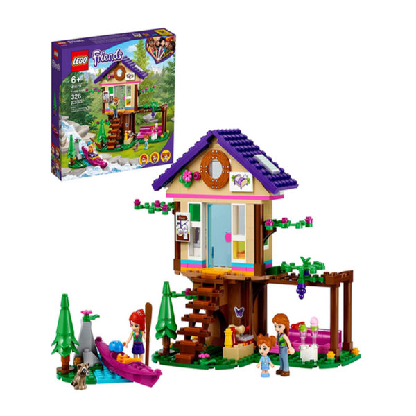 LEGO Friends Forest House 41679 Building Kit; Forest Toy with a Tree House; Great Gift for Kids Who Love Nature; New 2021 (326 Pieces)