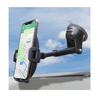 Phone Holder for Car, APPS2Car Universal Dashboard & Windshield Suction Cup Car Phone Mount with Strong Sticky Gel Pad,Compatible W/iPhone Xs 8 Plus 7 Samsung Galaxy S10 E S9 S8 Plus&Other Smartphone