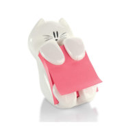 Post-it Cat Figure Pop-up Note Dispenser, 3 inch x 3 inch, (CAT-330)