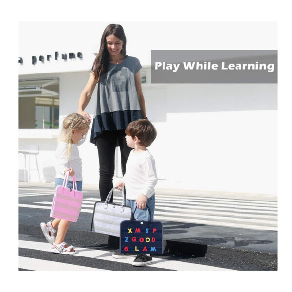 Esjay Toddler Busy Board Play while learning