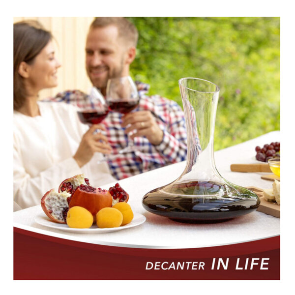 Le Chateau Red Wine Decanter Aerator Decanter in life