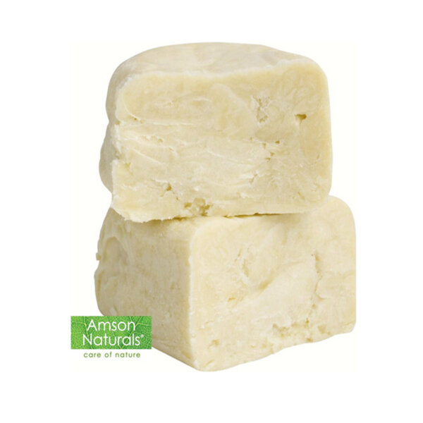 Shea Butter 1 lb 454 g 16 oz 100 Natural Raw Unrefined by Amson Naturals Use Alone or in DIY Skin Care Recipes Body butter