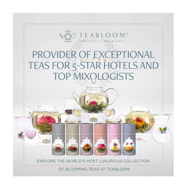 Teabloom Holiday Flowering Teas provider of exceptional