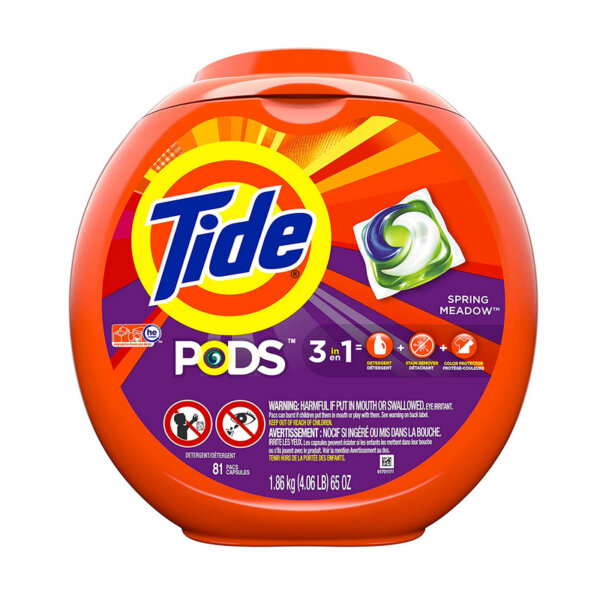 Tide PODS, Laundry Detergent Liquid Pacs