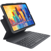 Zagg – Pro Keys Wireless Keyboard and Detachable Case – Compatible with The Apple iPad Air (4th Gen) – iPad 10.9 inch (103406884)