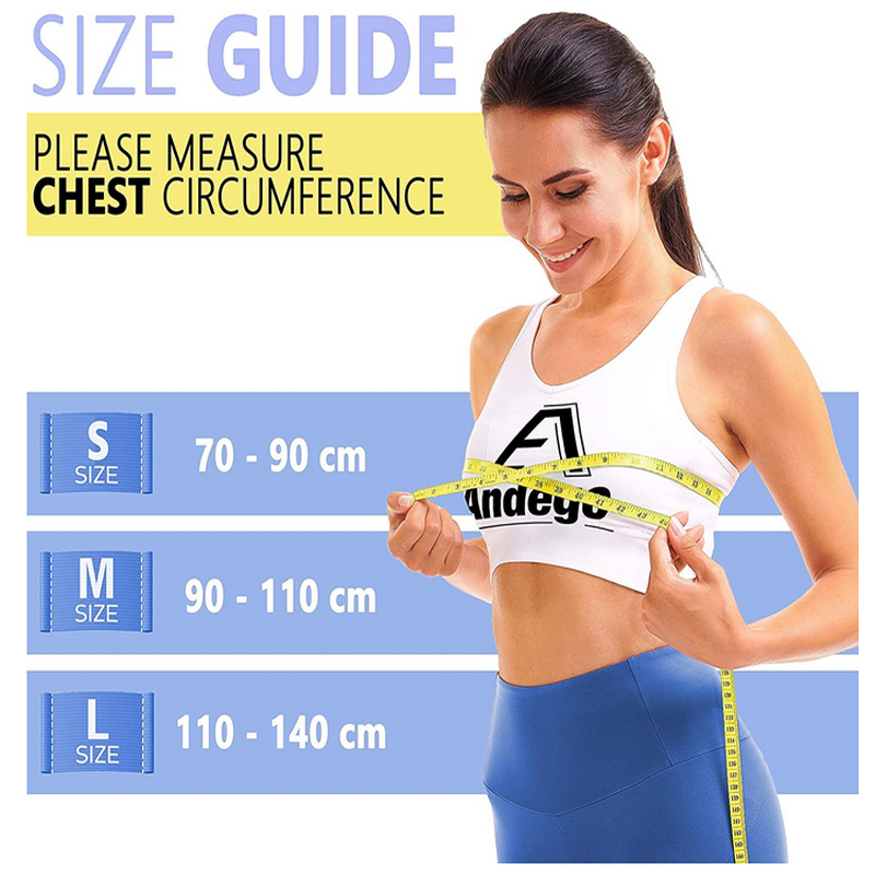 Back Brace Posture Corrector Women Men - Elastic Shoulder Posture Corrector for Upper & Lower Back Support size guide