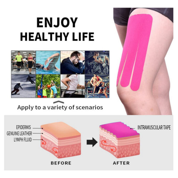 BisonAthlLab Kinesiology Tape-Original Cotton enjoy healthy life