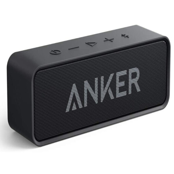 Bluetooth Speakers, Anker Soundcore Bluetooth Speaker Upgraded Version with Stereo Sound, BassUp Technology, 24H Playtime, Built-in Mic, Portable Wireless