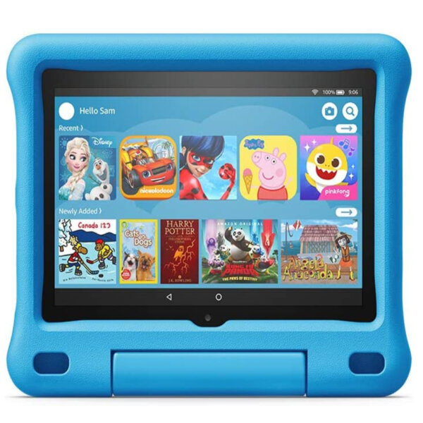 Fire HD 8 Kids tablet, 8 inch HD display, 32 GB, Blue Kid Proof Case