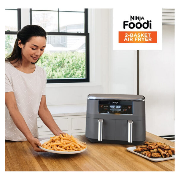 Ninja Foodi 2 basket air fryer