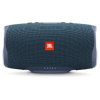 JBL Charge 4 Portable Waterproof Wireless Bluetooth Speaker with up to 20 Hours of Battery Life – Blue