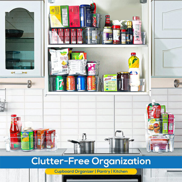 KICHLY Pantry Organizer - Clutter free organization