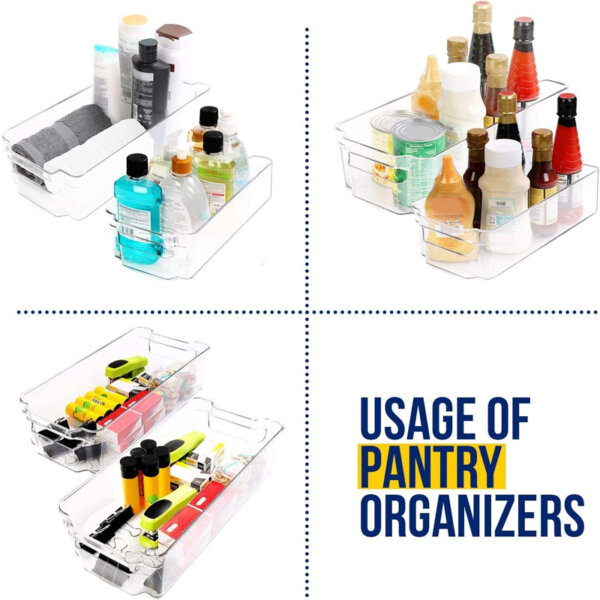 KICHLY Pantry Organizer Usage of pantry organizers