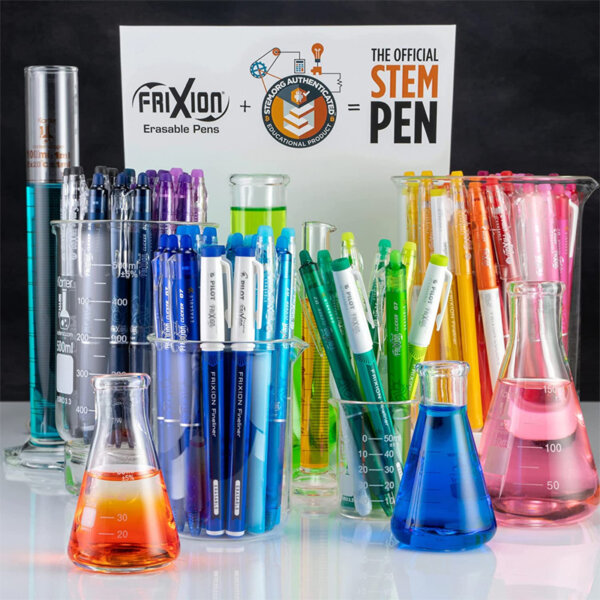 PILOT FriXion Color Sticks Erasable Gel Pens The stem pen