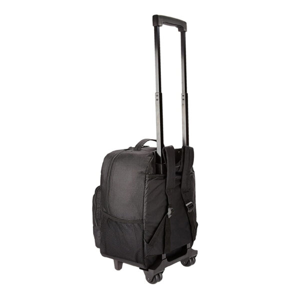 Rockland R01 Luggage Rolling Backpack, Black