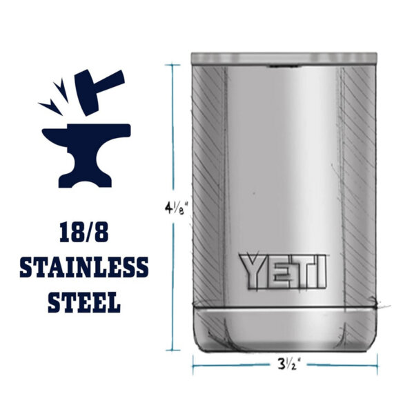 YETI Rambler 10 oz Lowball, Vacuum Insulated, Stainless Steel with MagSlider Lid