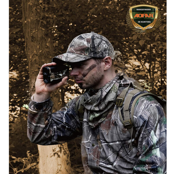 AOFAR HX-700N Hunting Range Finder 700 Yards Waterproof Archery Rangefinder with Carrying Case