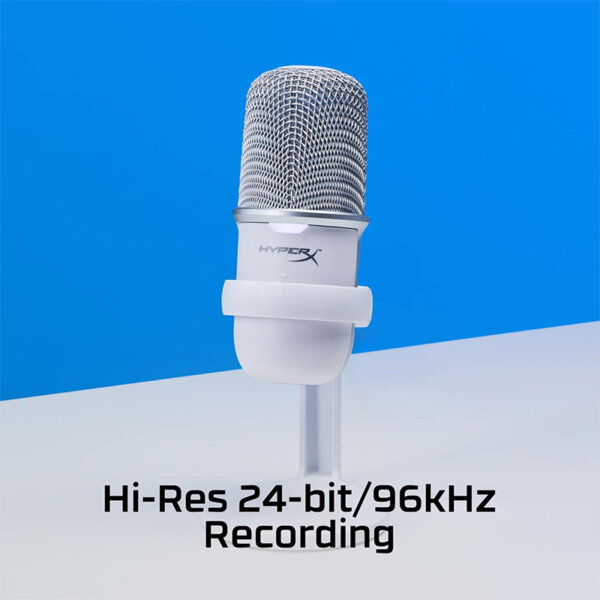 HyperX SoloCast – USB Condenser Gaming Microphone Recording