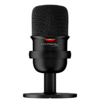 HyperX SoloCast – USB Condenser Gaming Microphone, for PC, PS4, PS5 and Mac, Tap-to-Mute Sensor, Cardioid Polar Pattern, Great for Gaming, Streaming, Podcasts, Twitch, YouTube, Discord, Black