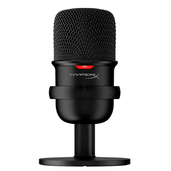 HyperX SoloCast – USB Condenser Gaming Microphone, for PC, PS4, PS5 and Mac, Tap-to-Mute Sensor, Cardioid Polar Pattern, Great for Gaming, Streaming, Podcasts, Twitch, YouTube, Discord, Black