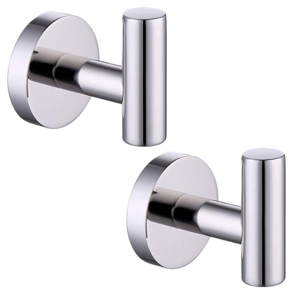 KES Bathroom Towel Hook Wall Robe Hooks for Shower Kitchen Hanging Hanger