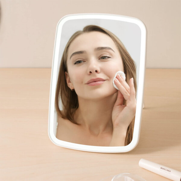 Makeup Mirror Touch Screen Vanity Mirror with LED