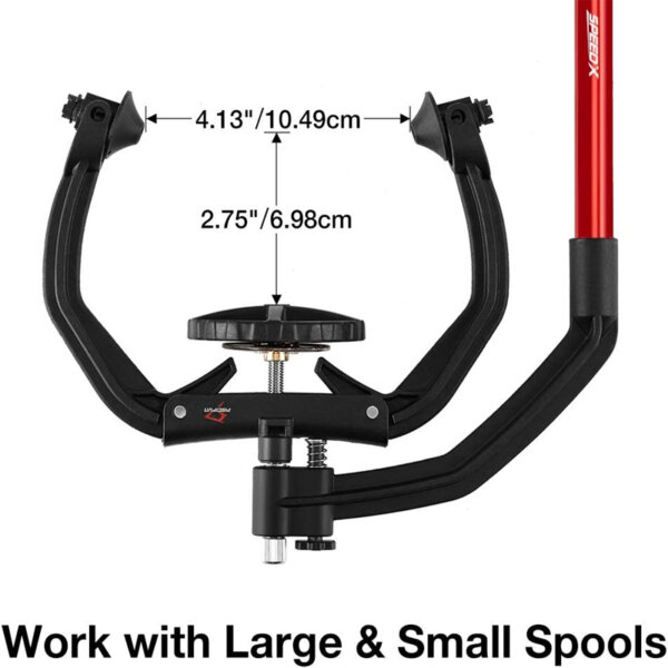 Piscifun Speed X Fishing Line Spooler Machine with Unwinding Function Work with Large and Small spools