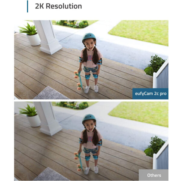 eufy Security, eufyCam 2C Pro 2-Cam Kit 2k resolution