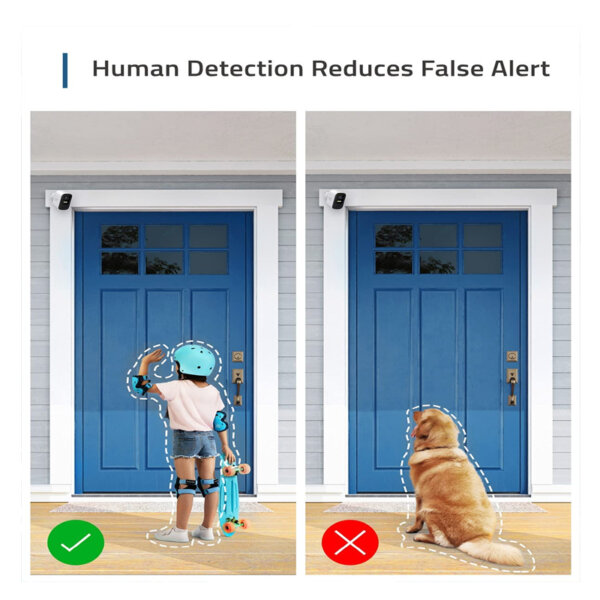 eufy Security, eufyCam 2C Pro 2-Cam Kit human detection