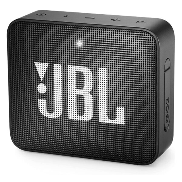 JBL GO2 Ultra Portable Waterproof Wireless Bluetooth Speaker with up to 5 Hours of Battery Life - Black