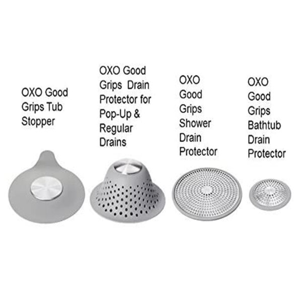 OXO Good Grips Silicone Drain Protector for Pop-Up & Regular Drains stopper