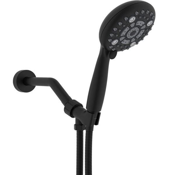 Shower Head -SR SUN RISE 6-Settings 4.8 High Pressure Handheld Shower Head Set