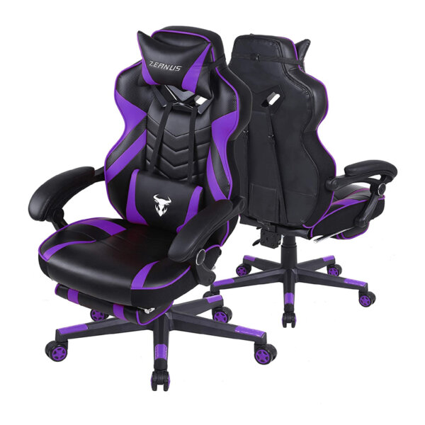 Zeanus Purple Gaming Chair for adult