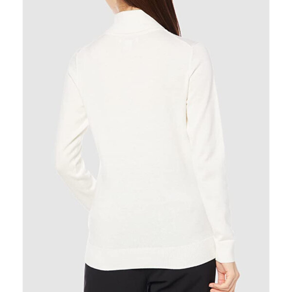 Amazon Essentials Women's Standard Lightweight Turtleneck Sweater Ivory
