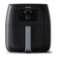 Philips Premium Airfryer XXL with Fat Removal Technology, 3lb/7qt, Black, HD9650/96