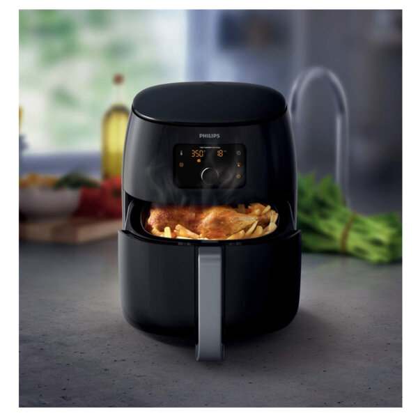 Philips Premium Airfryer XXL with Fat Removal Technology 3LB Black