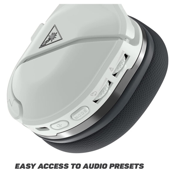 Turtle Beach Stealth 600 Gen 2 (White) - PlayStation 5, PlayStation 4, Nintendo Switch Easy access to audio presets