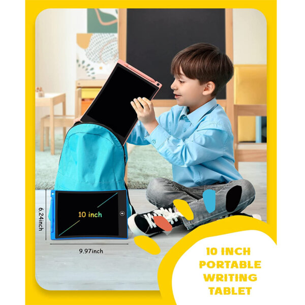 bravokids 2 Pack LCD Writing Tablet for Kids 10 inch portable writing tablet