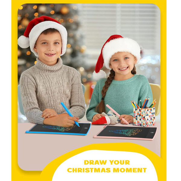 bravokids 2 Pack LCD Writing Tablet for Kids draw your christmas moment