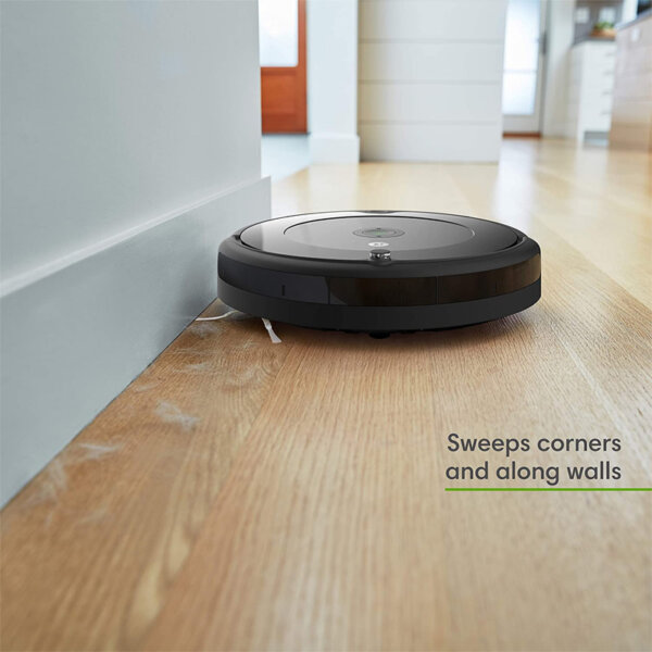 iRobot Roomba 692 Robot Vacuum sweeps corners and along walls