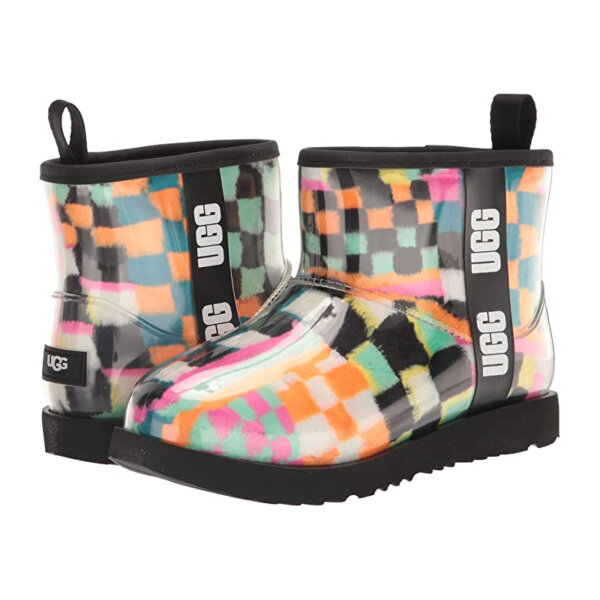 UGG girls CLASSIC CLEAR MINI Snow Boot multi big kids