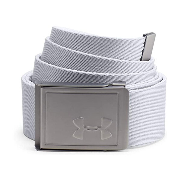 Under Armour Men's Webbing Belt 2.0 Silver