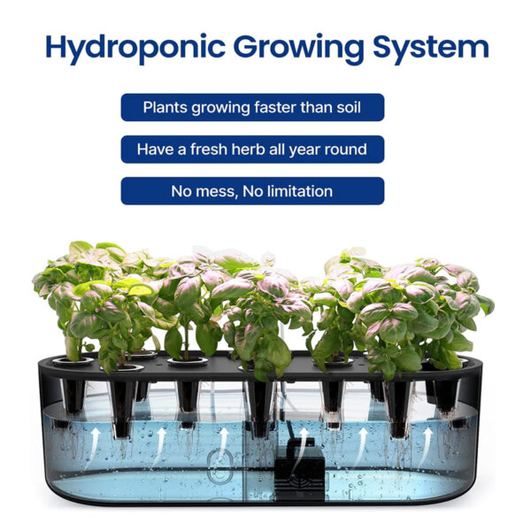 iDOO Hydroponics Growing System Up to 15 inch Hydroponic growing system