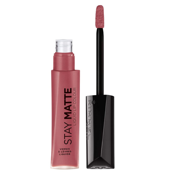 Rimmel Stay Matte Lip Liquid, Pink Blink, 0.21 Fluid Ounce