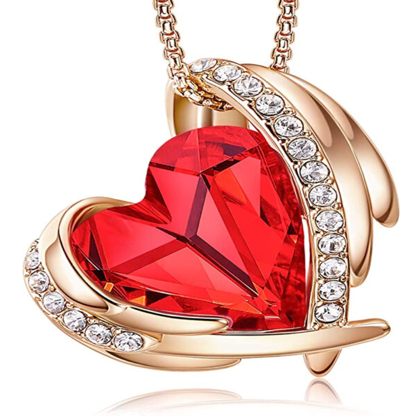 CDE Love Heart Pendant Necklaces for Women