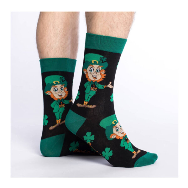 Good Luck Sock Men's Marijuana Socks Green