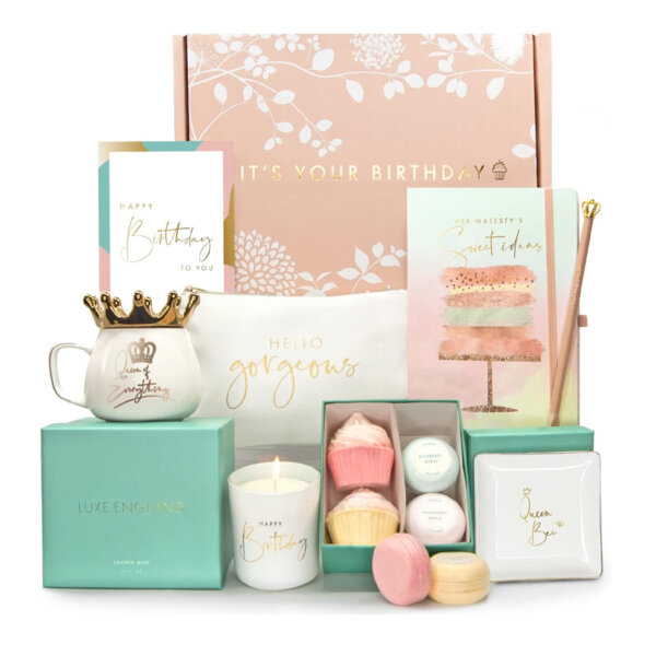 Luxe England Gifts Happy Birthday Box for Women