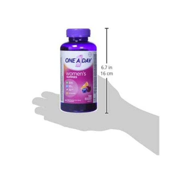 One A Day Women's Gummies Multivitamin, Specially Formulated with Vitamins and Minerals for Women, 130 Count Size